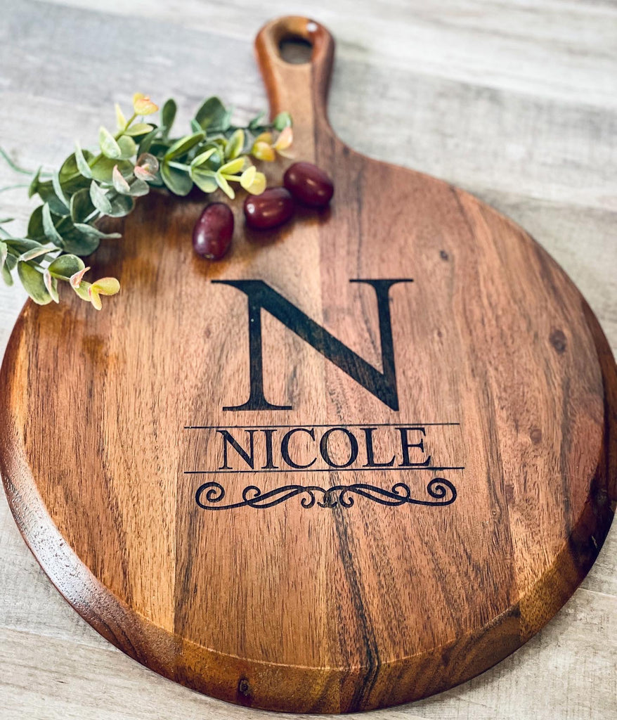 Moms Kitchen Engraved Cutting Board